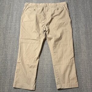 Polo Ralph Lauren Stretch Cotton Twill Chino Pants Mens 44Bx30 Khaki Classic Fit